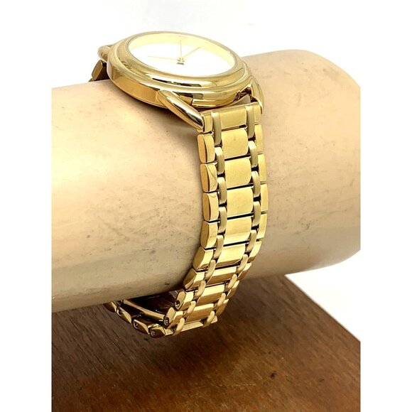 Tory Burch Women's Watch TBW7220 Miller Quartz Cream Dial Gold Stainless Steel - Picture 11 of 13